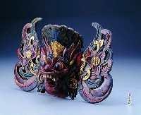 巴里島原住民面具-3藏品圖，第1張